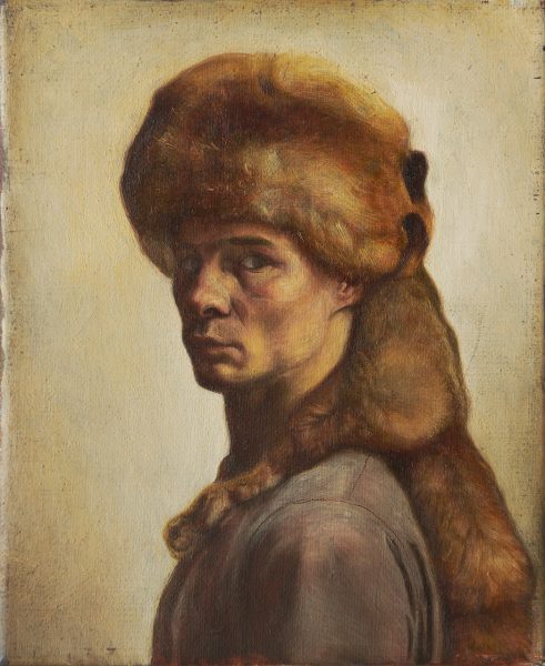 Autoportret w czapce
